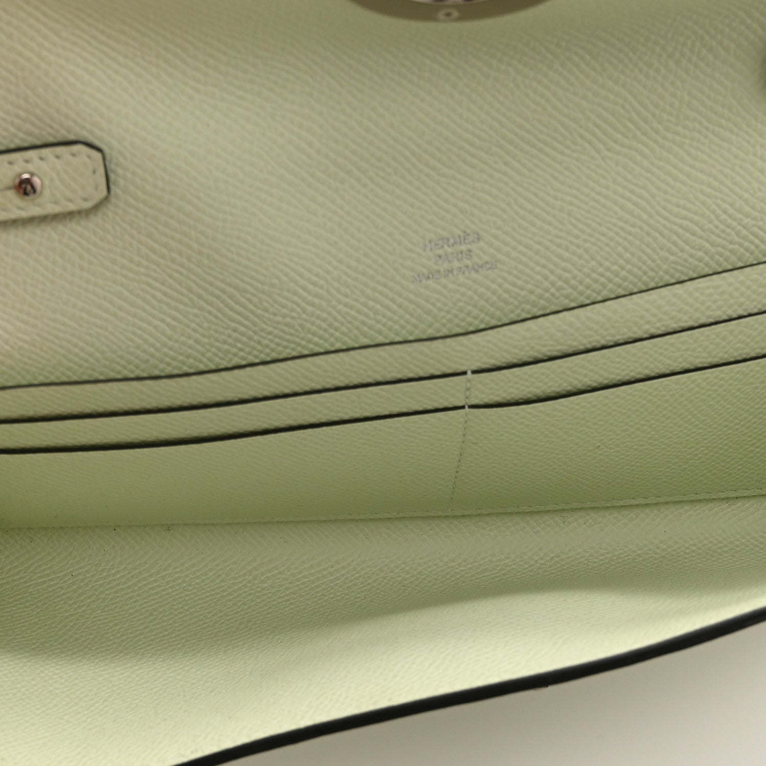 Hermes Epsom Maillon Wallet To Go Vert Fizz 5 of 12