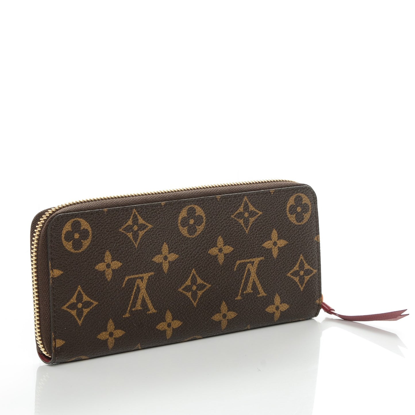 Monogram Clemence Wallet Fuchsia