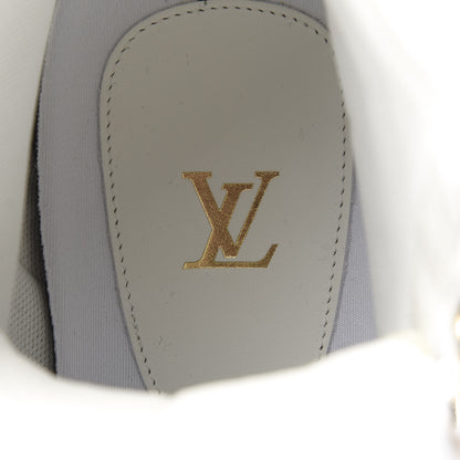 Louis Vuitton Calfskin Suede Mens Creeper Ankle Boots 8.5 White 7 of 10