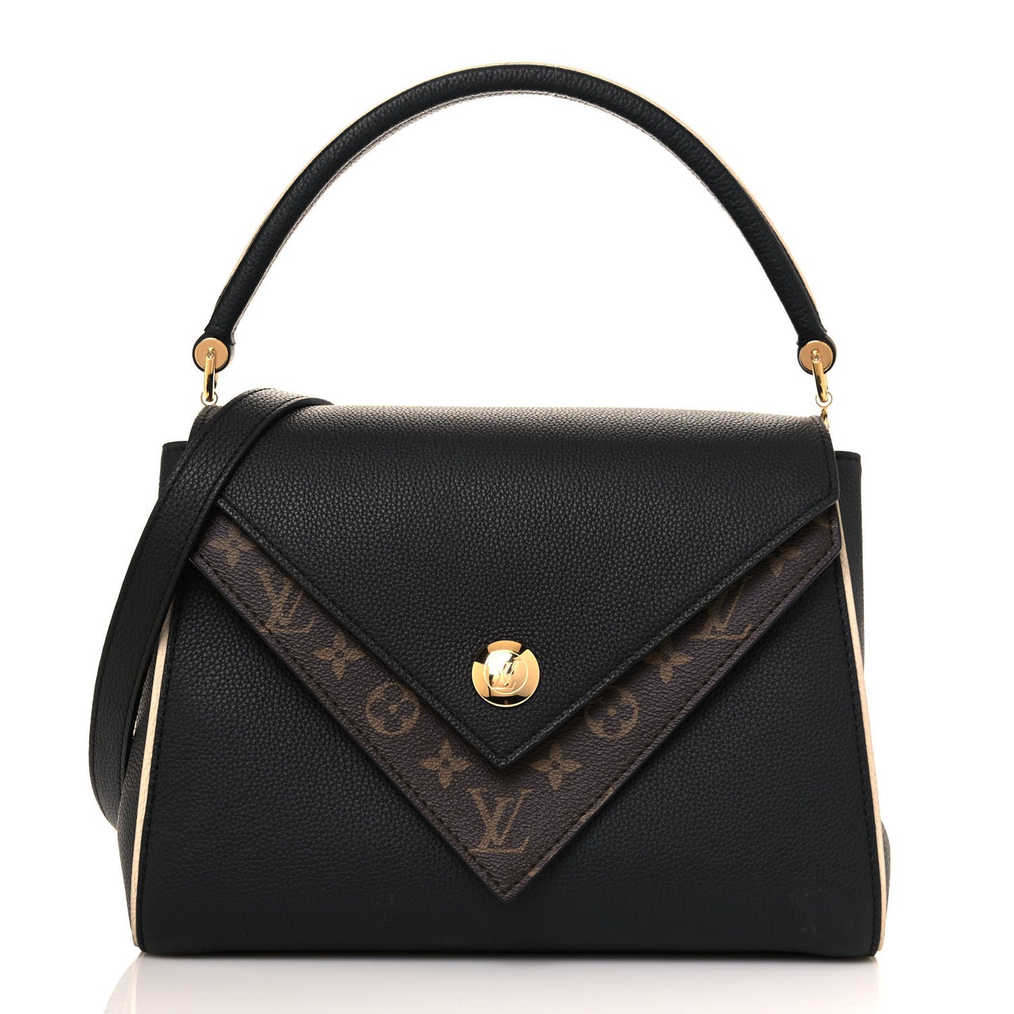 Monogram Double V Black