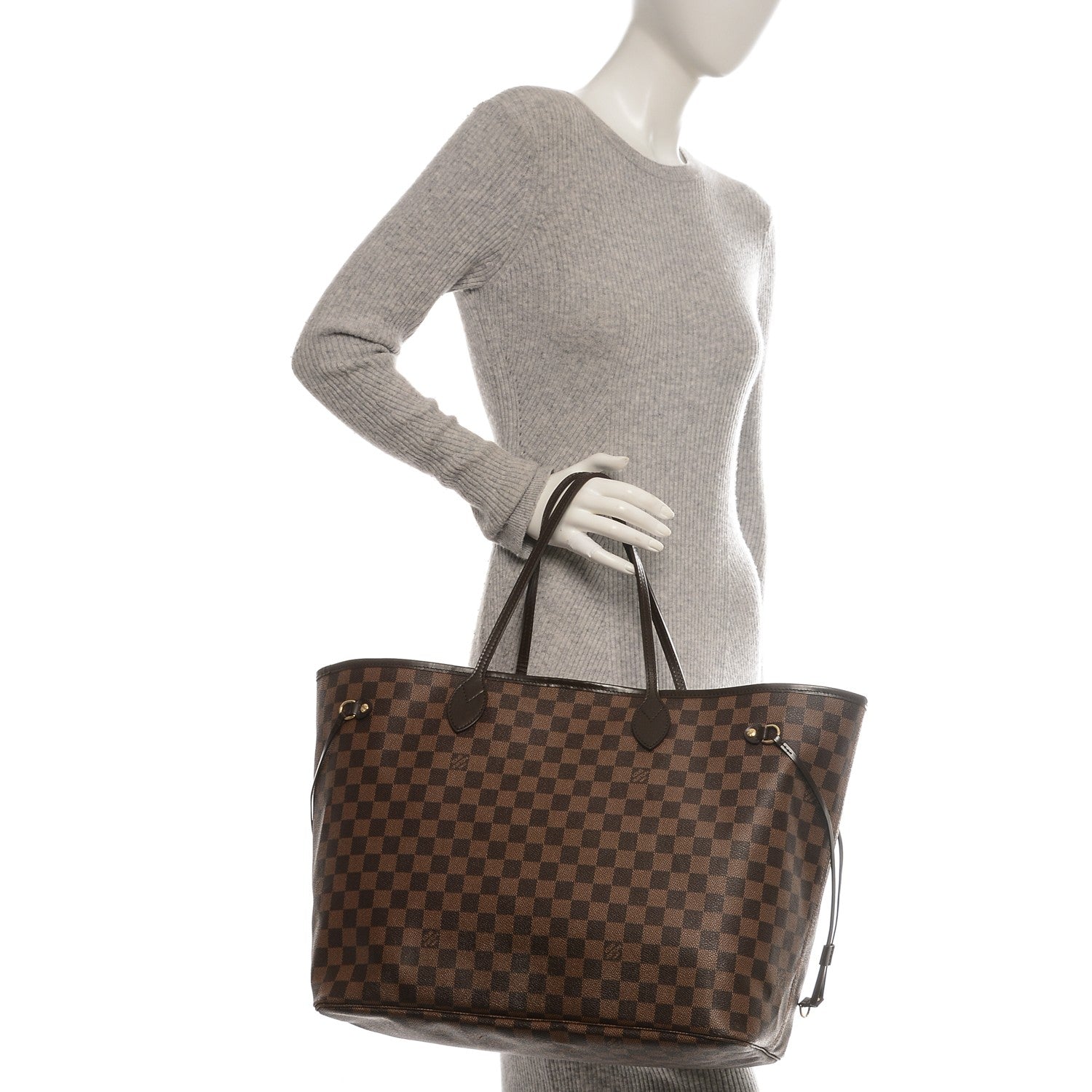 Louis Vuitton Damier Ebene Neverfull GM 2 of 8