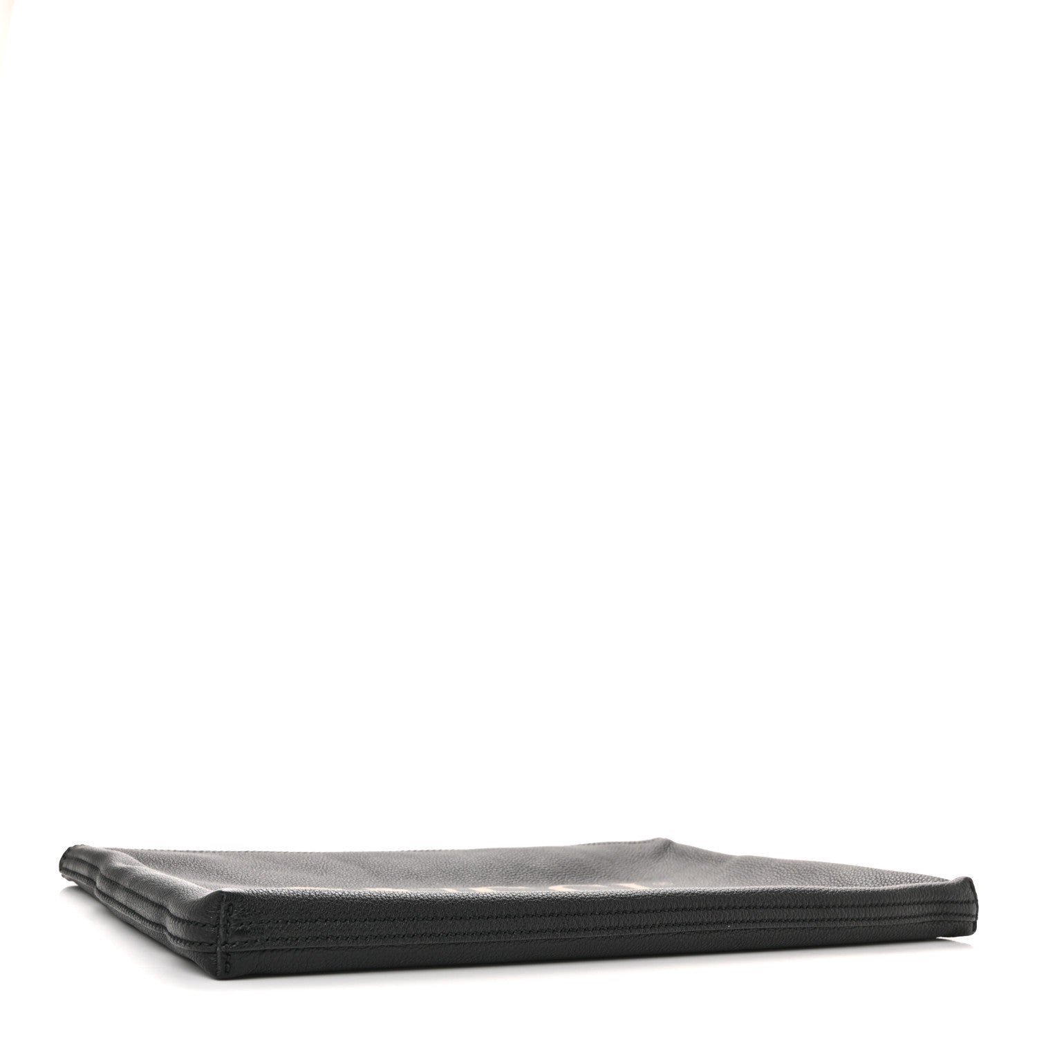 Gucci Pebbled Calfskin Large Logo Portfolio Clutch Black 7 of 16