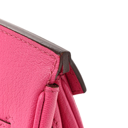 Hermes Chevre Mysore Birkin 30 Rose Shocking 14 of 16