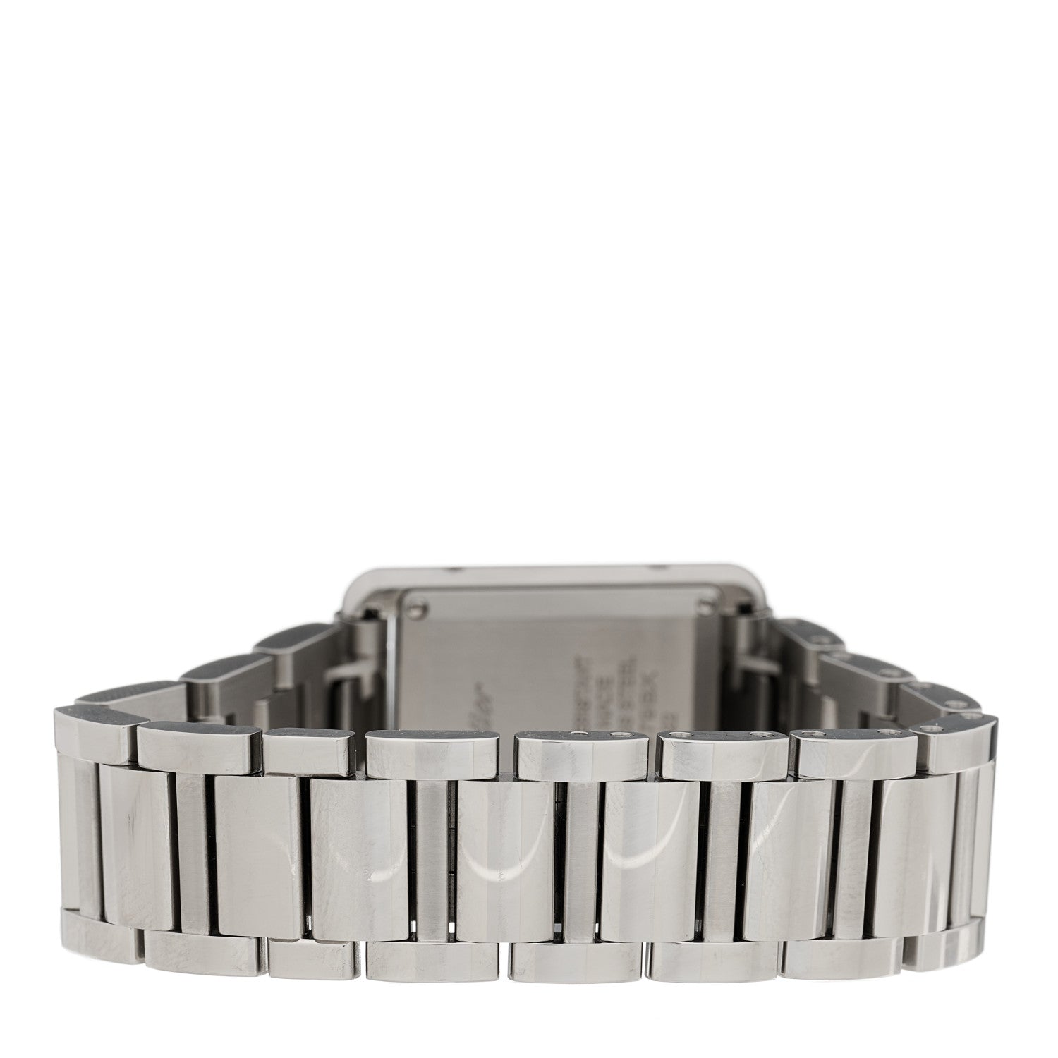 Cartier Stainless Steel 22mm Tank Must Quartz Watch 3 of 5