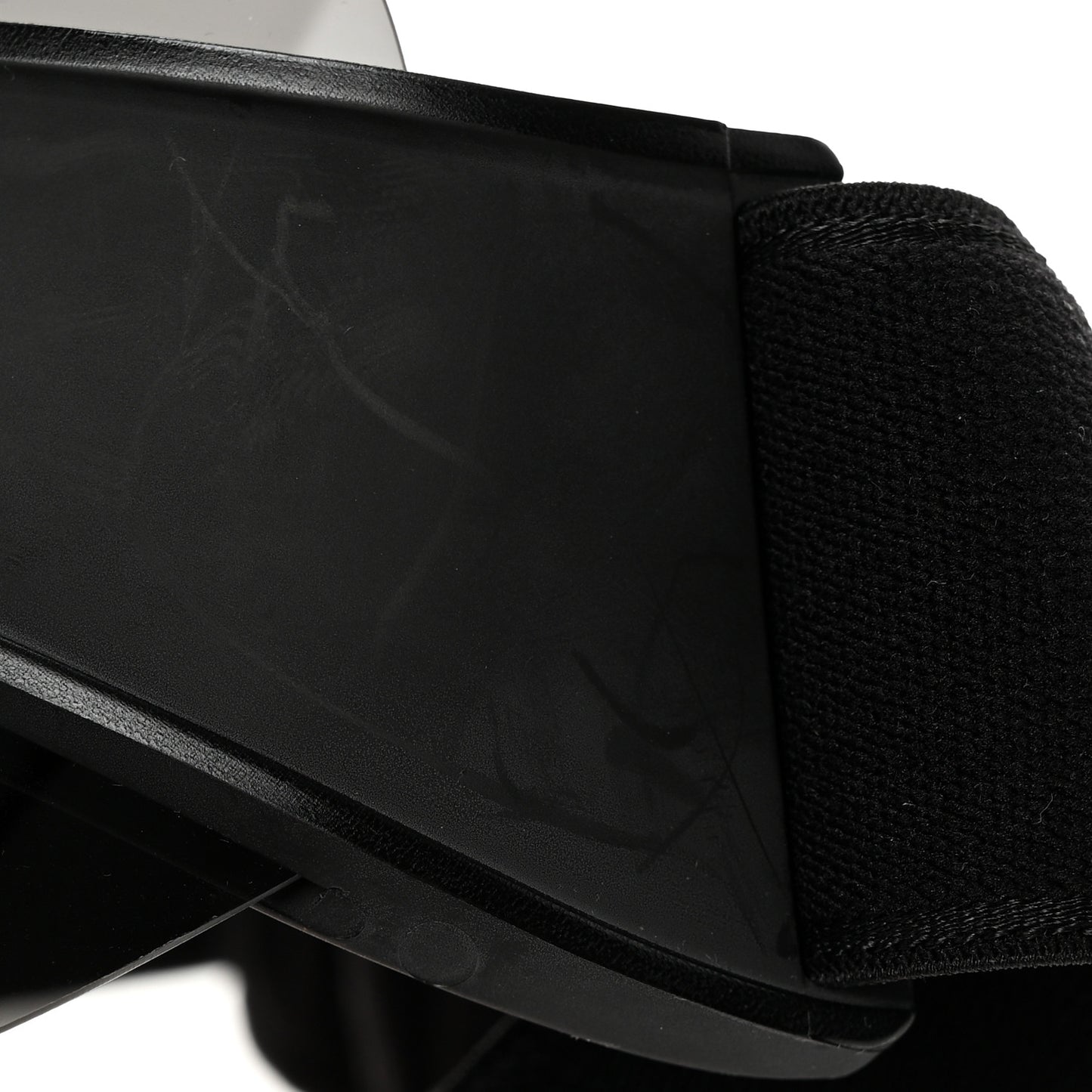 Mirrored DiorClubV1U Sun Visor Black