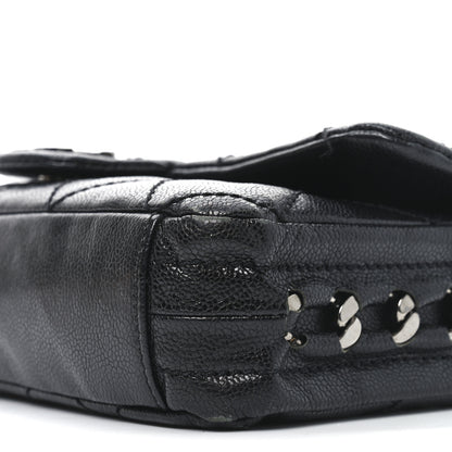 Chanel Glazed Caviar Quilted Medium Modern Chain Flap Black 10 of 11