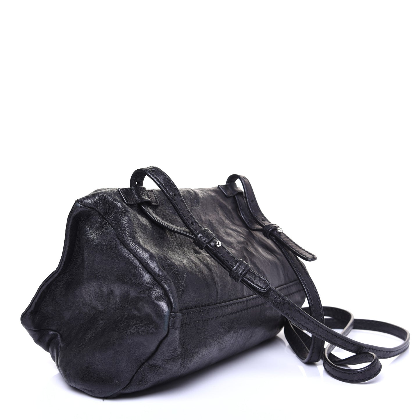 Tumbled Sheepskin Mini Pandora Black