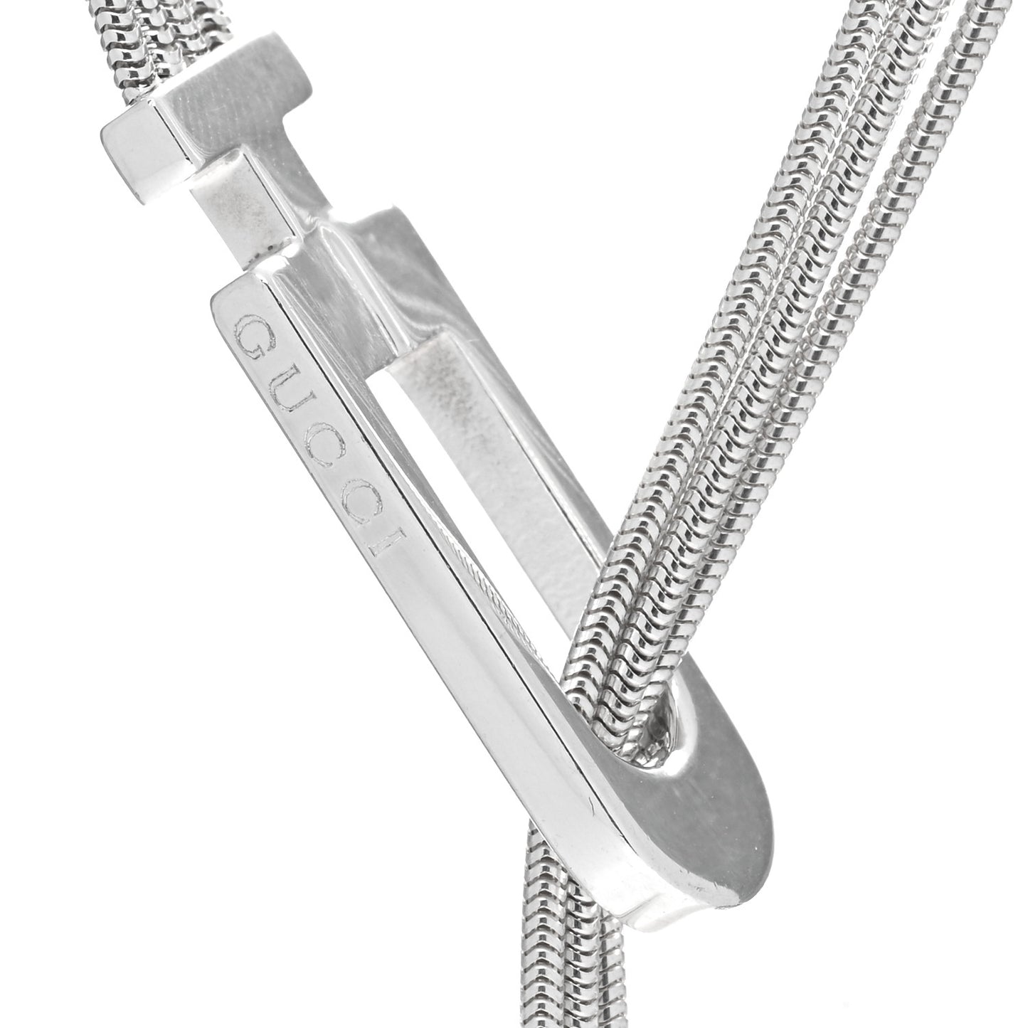 Sterling Silver Multi Strand Lariat Necklace