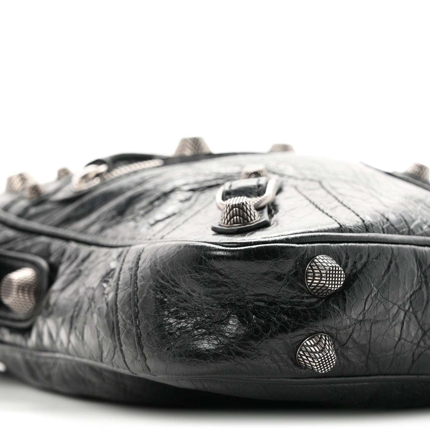 Agneau Arena Le Cagole Crossbody Bag Black
