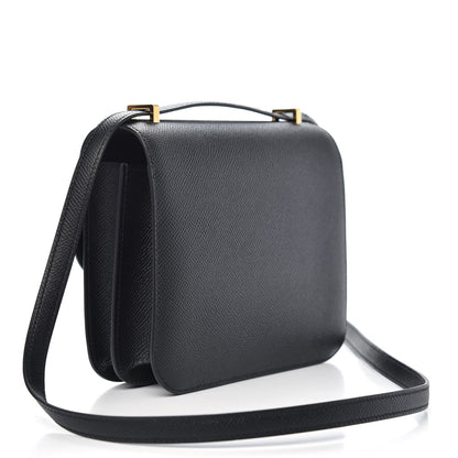 Hermes Epsom Constance 18 Black 3 of 10