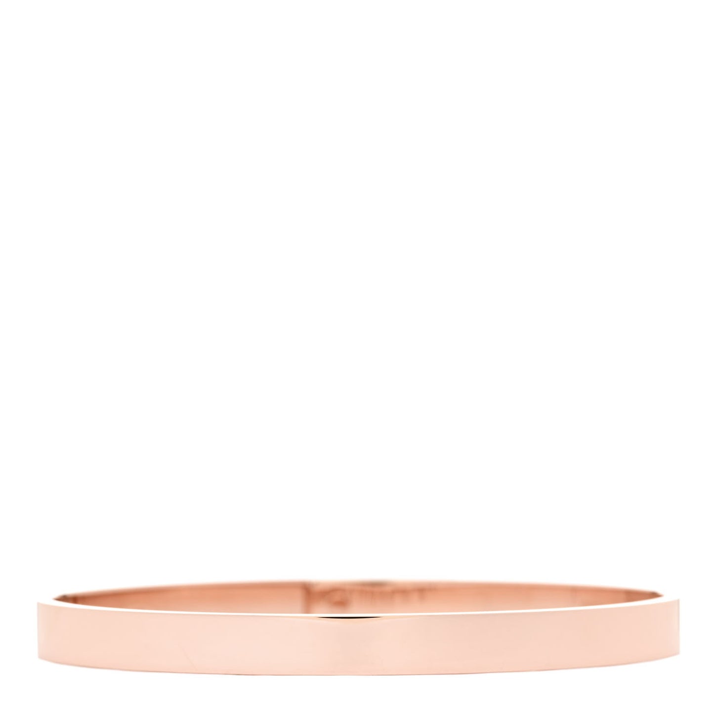 18K Rose Gold Diamond PM Kelly Pave Bracelet LG