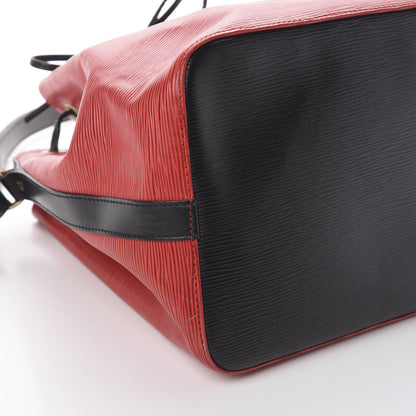 Louis Vuitton Epi Petit Noe Red Black 5 of 8
