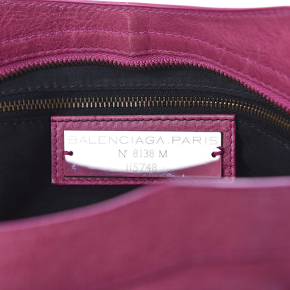 Balenciaga Agneau Classic Hardware City Cyclamen Fucsia 5 of 9