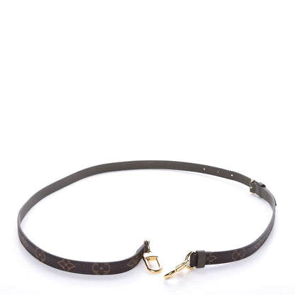 Louis Vuitton Calfskin Monogram Marignan Adjustable Shoulder Strap Kaki 3 of 3