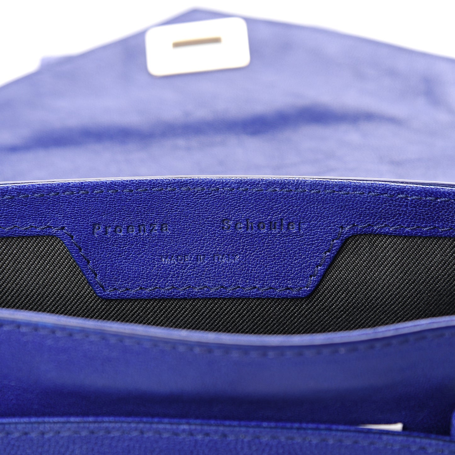 Lambskin Micro PS1 Satchel Sapphire