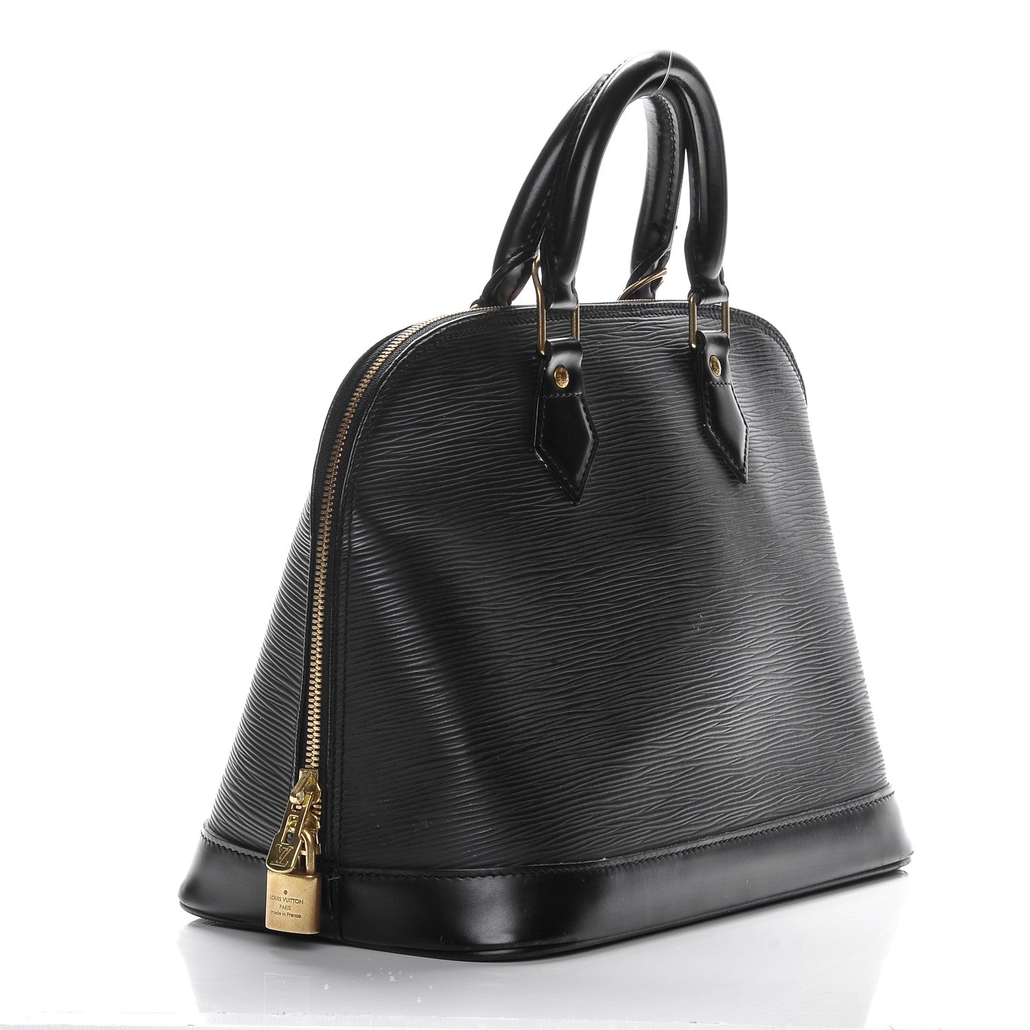 Louis Vuitton Epi Alma PM Black 3 of 10