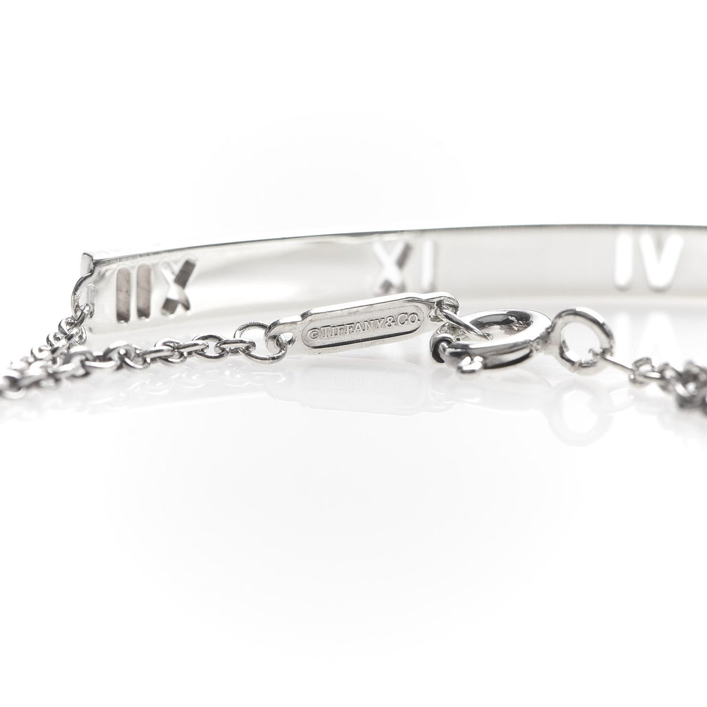 Sterling Silver Atlas Bar Pierced Bracelet