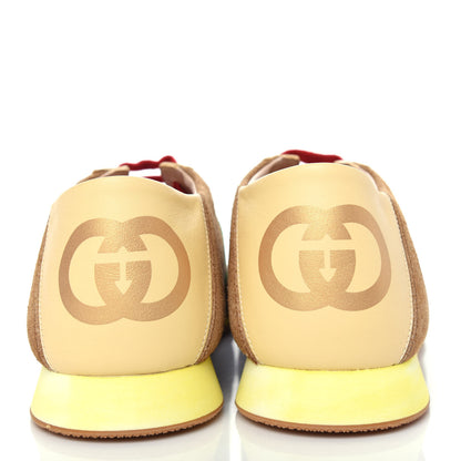 Gucci Suede Web Mens Rocket Sneakers 11 Nocciola Burro 7 of 11