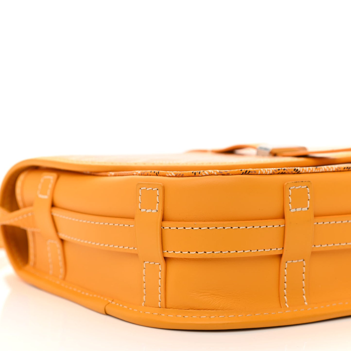 Goyardine Belvedere II PM Messenger Bag Yellow