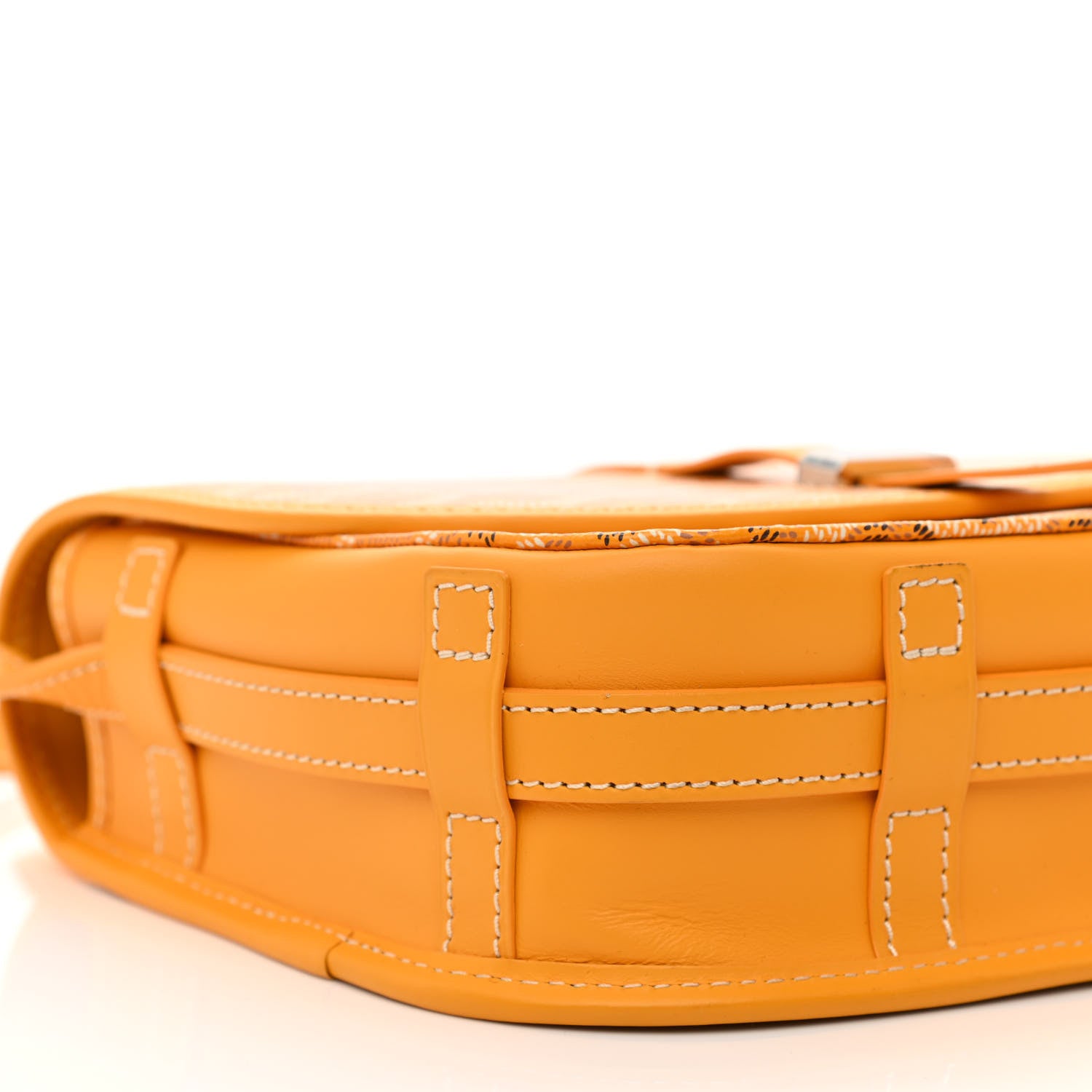 Goyard Goyardine Belvedere II PM Messenger Bag Yellow 9 of 10