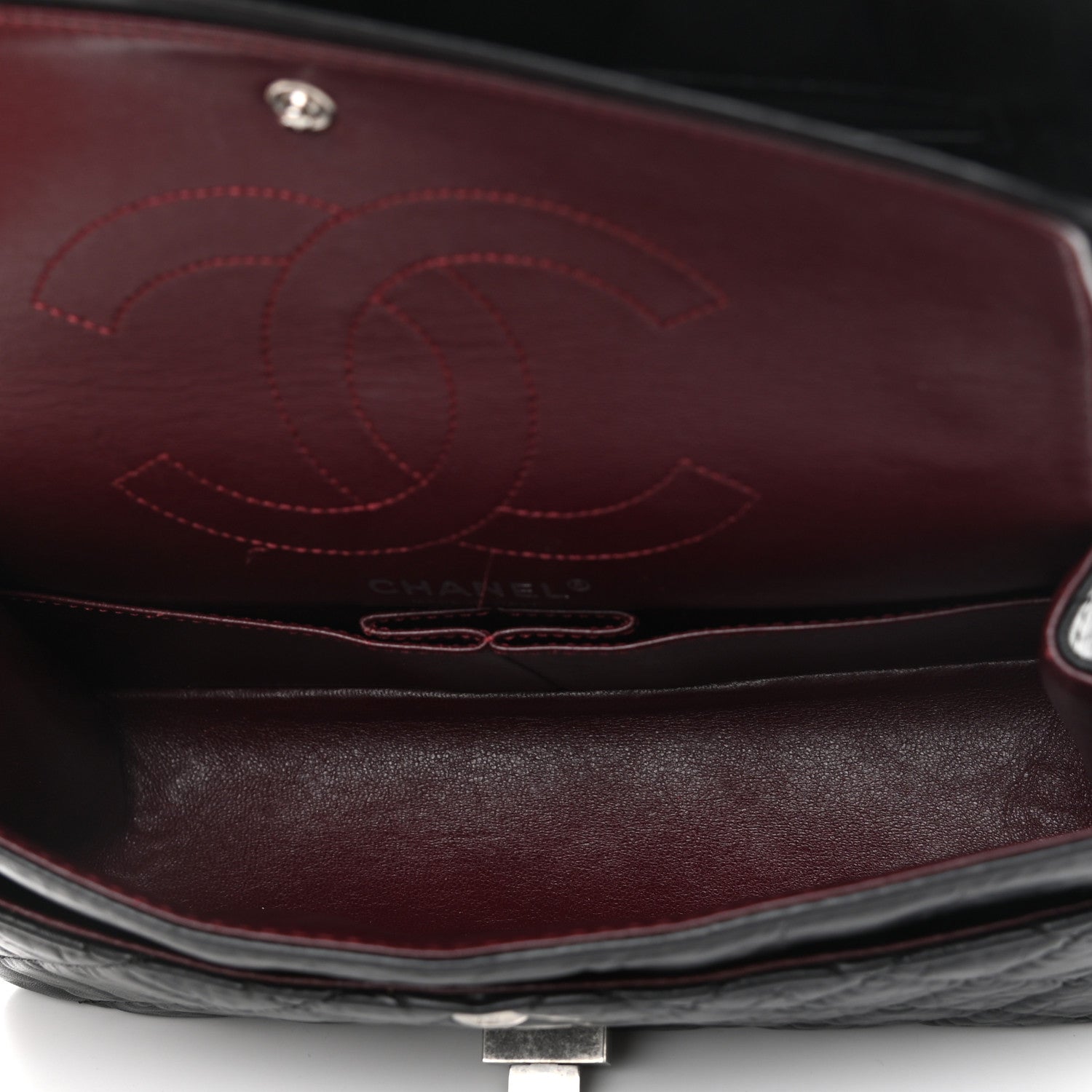 Chanel Aged Calfskin Quilted 2.55 Reissue 225 Flap Black 5 of 13