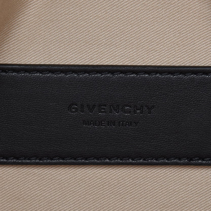 Givenchy Rubber Effect Canvas Quilted Duo Shopper Tote Chestnut 7 of 11