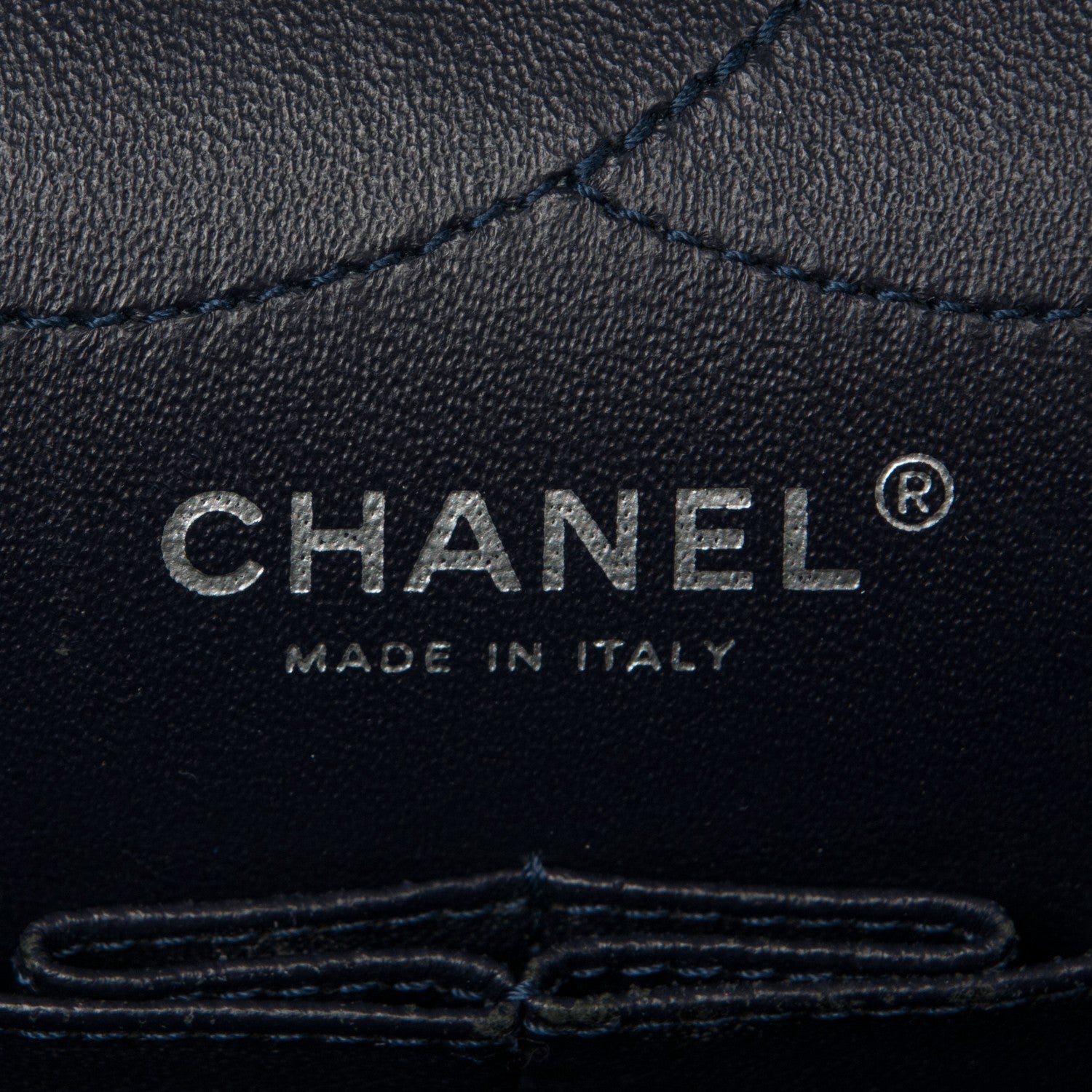 Chanel Aged Calfskin Quilted 2.55 Reissue 227 Flap Navy 8 of 9