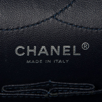 Chanel Aged Calfskin Quilted 2.55 Reissue 227 Flap Navy 8 of 9