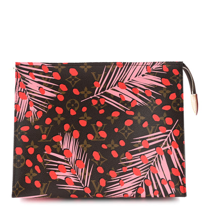 Louis Vuitton Monogram Jungle Dots Toiletry Pouch 26 Sugar Pink Poppy 1 of 8