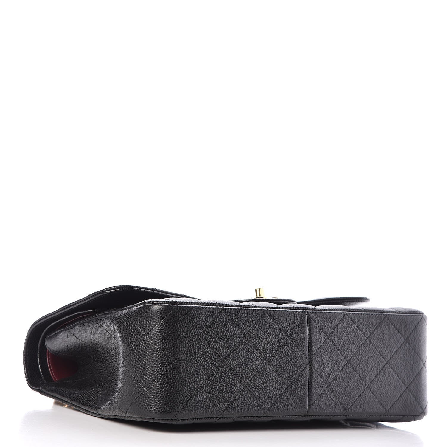 Chanel Caviar Quilted Jumbo Double Flap Black 4 of 11