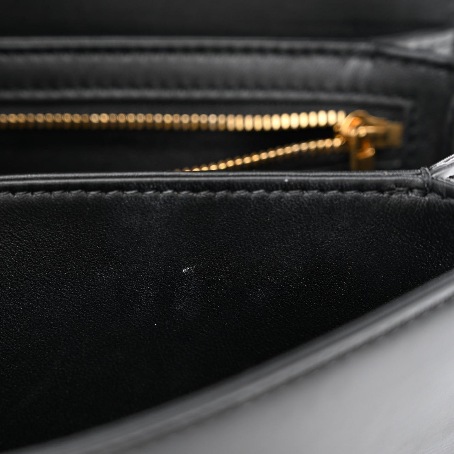 Shiny Calfskin Teen Triomphe Black