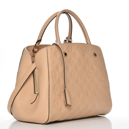 Louis Vuitton Empreinte Montaigne MM Dune 4 of 9