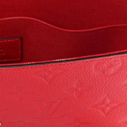 Louis Vuitton Empreinte Pochette Felicie Chain Wallet Scarlet 12 of 17