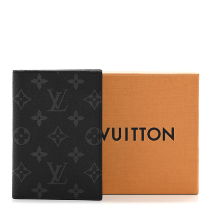 Louis Vuitton Monogram Eclipse Passport Cover 7 of 7
