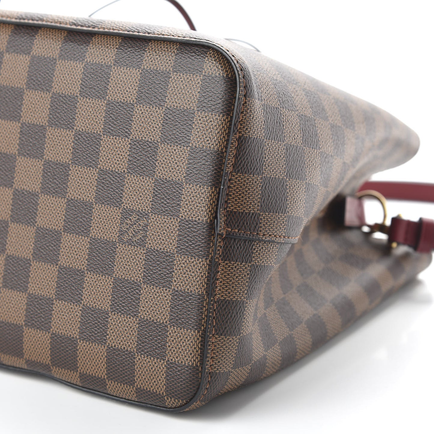 Damier Ebene Neonoe MM Cherry Berry