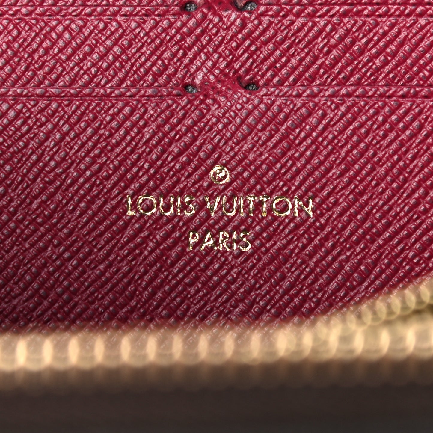 Monogram Clemence Wallet Fuchsia