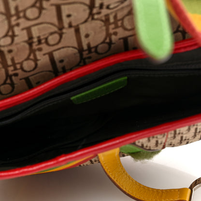 Christian Dior Monogram Rasta Saddle Bag Beige 5 of 10