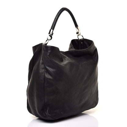Saint Laurent Sheepskin Large Roady Hobo Black 3 of 9