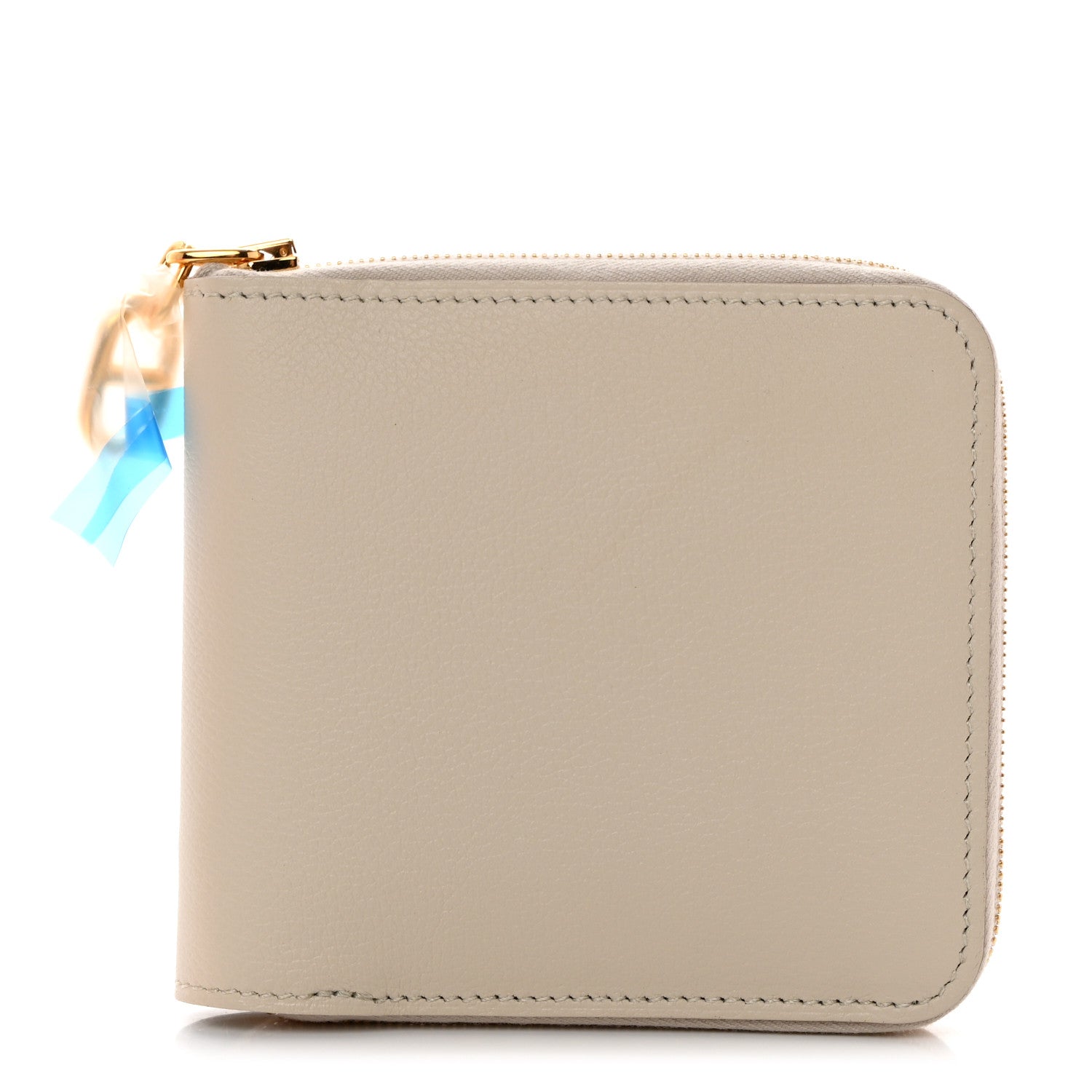 Hermes Evercolor Chaine D'Ancre Zipengo II Wallet Gris Perle 1 of 7