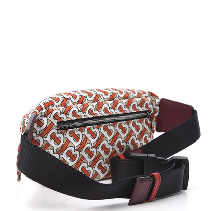 Burberry Nylon Monogram TB Sonny Bum Bag Vermillion 3 of 8