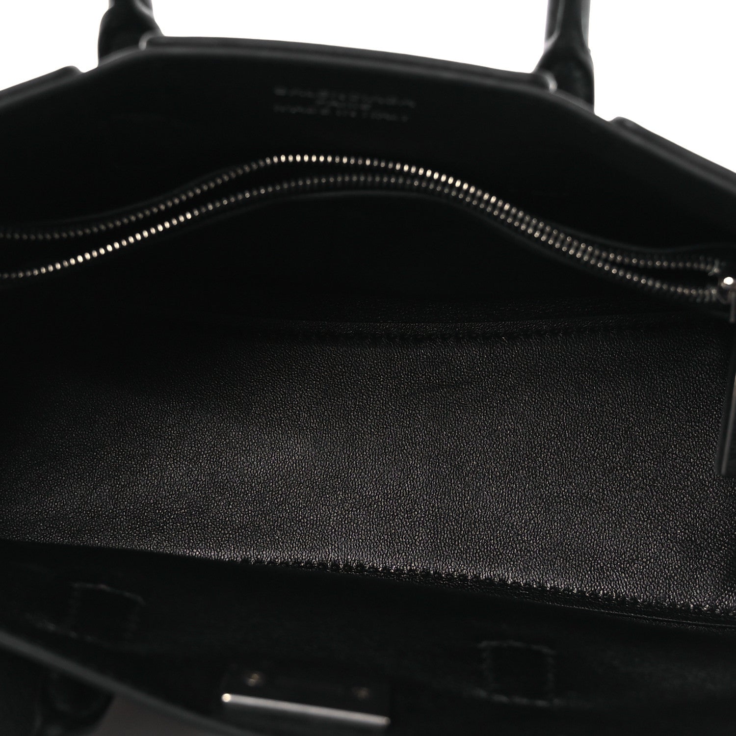 Balenciaga Smooth Calfskin Mini Bel Air Carry All Bag Black 5 of 10