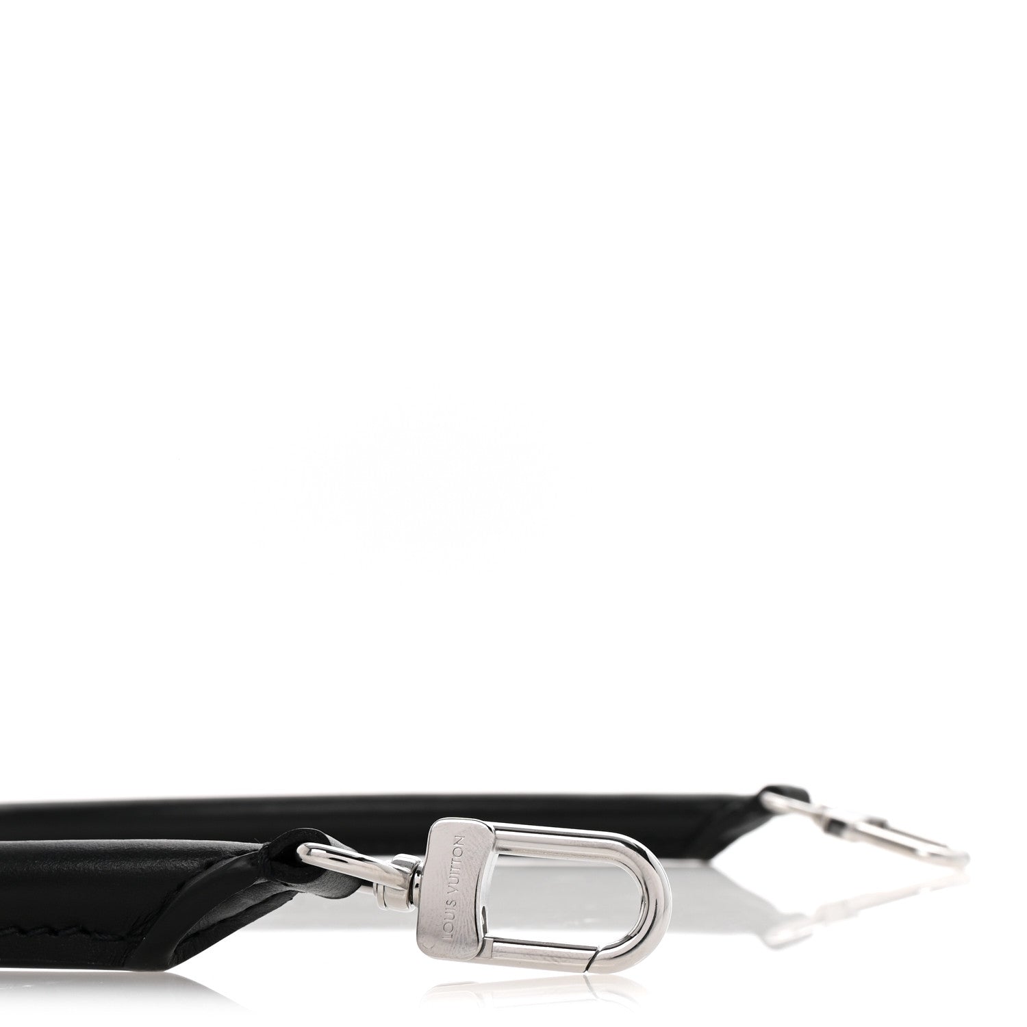 Louis Vuitton Calfskin Monogram Speedy Soft 30 Shoulder Strap Black 4 of 4