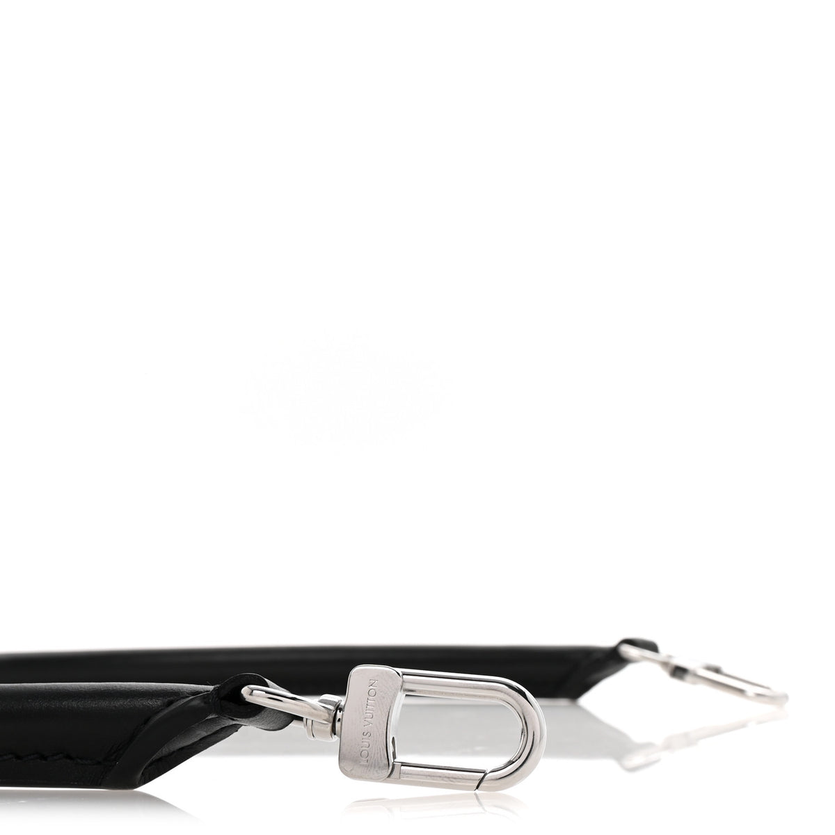 Louis Vuitton Calfskin Monogram Speedy Soft 30 Shoulder Strap Black 4 of 4