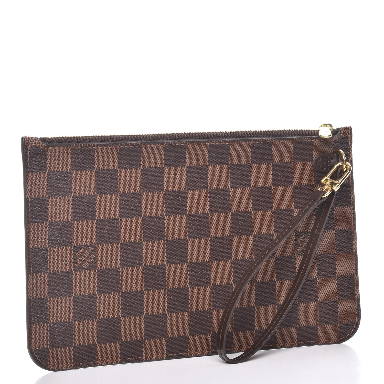 Louis Vuitton Damier Ebene Neverfull MM GM Pochette 3 of 8