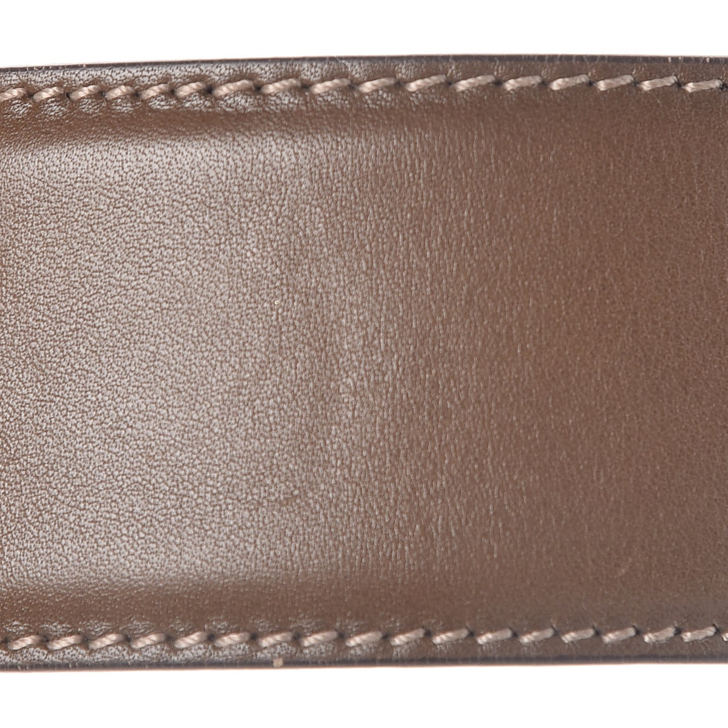 Calfskin Suede Interlocking G Belt 85 34 Brown