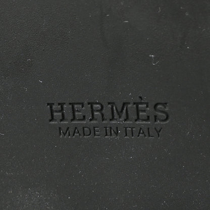 Hermes Technical Canvas Calfskin Womens Vandale Ankle Boots 37 Black 6 of 6