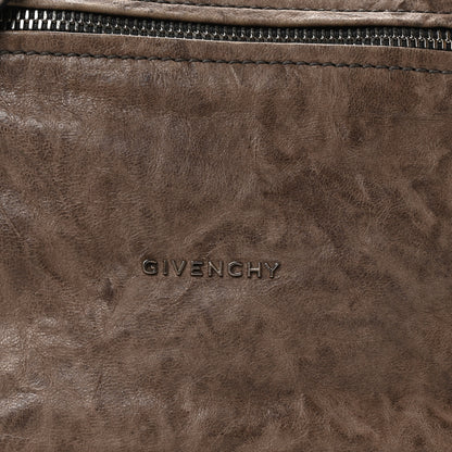 Givenchy Tumbled Sheepskin Small Pandora Charcoal 8 of 10