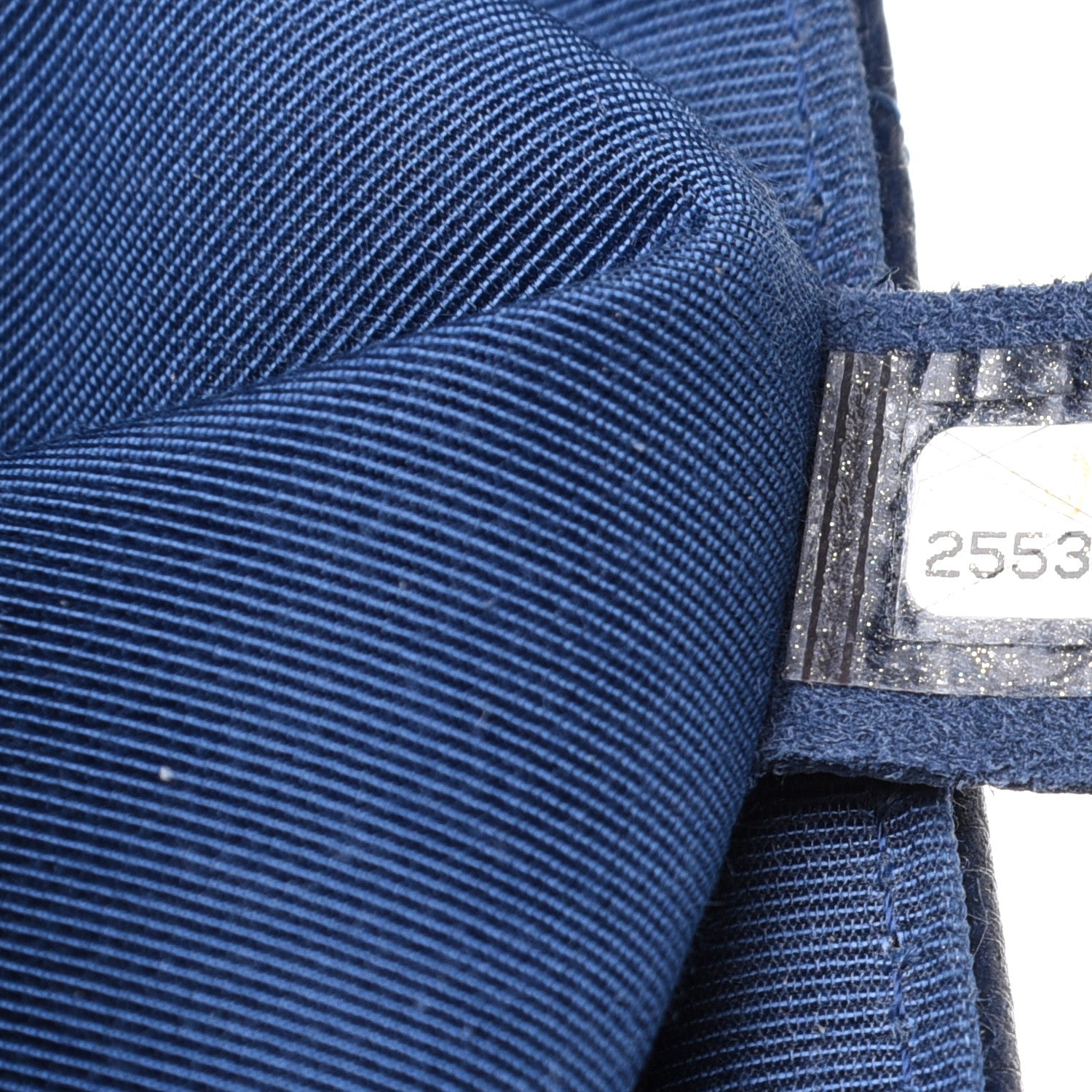 Chanel Caviar Chevron Quilted Large Puffy CC Flap Navy 7 of 13