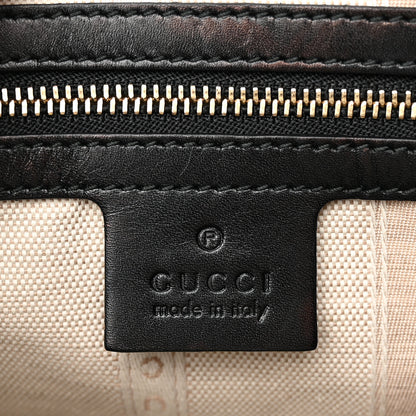 Gucci Calfskin Diamante Small Top Handle Bag Black 6 of 11
