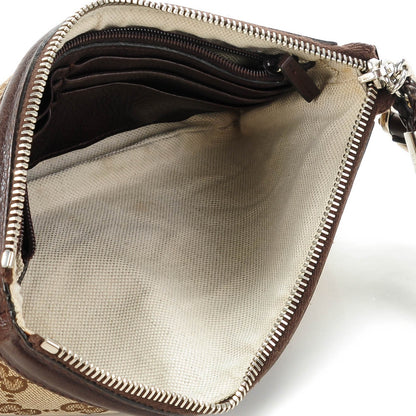 Gucci Monogram Horsebit Wristlet Brown 5 of 7